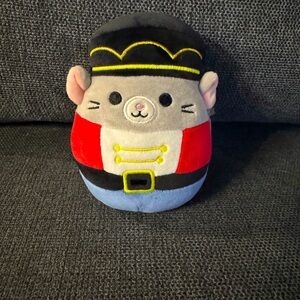 Squishmallows Murray Mouse 4.5" Toy Soldier Nutcracker